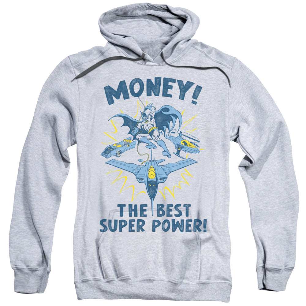 DC Comics Money Mens Hoodie Athletic Heather Officially Licensed