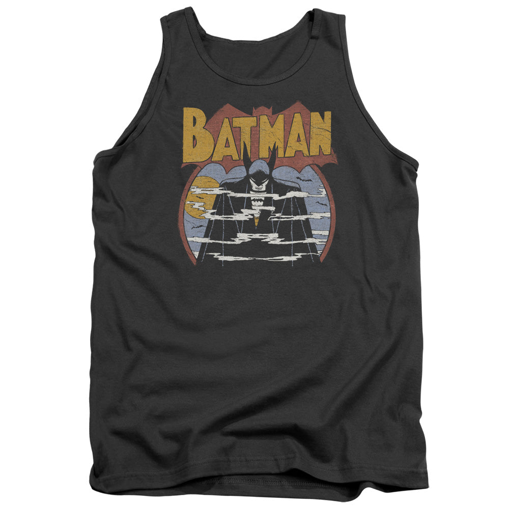 Dc Foggy Mens Tank Top Shirt Charcoal Officially Licensed
