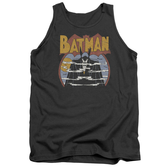 Dc Foggy Mens Tank Top Shirt Charcoal Officially Licensed