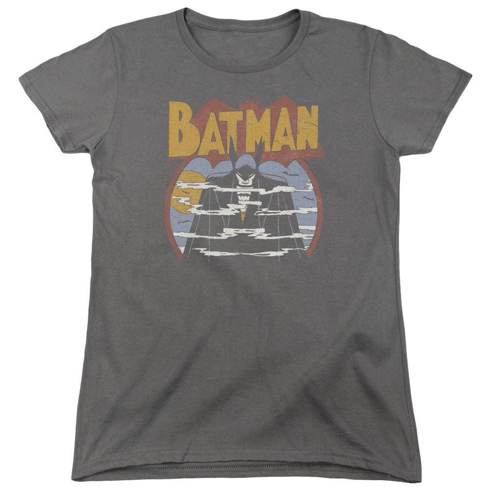 DC Comics Foggy Womens T Shirt Charcoal Officially Licensed