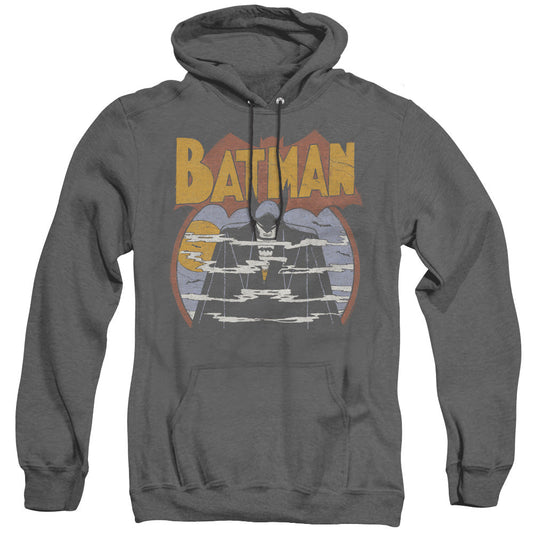 DC Comics Foggy Heather Mens Hoodie Black Officially Licensed