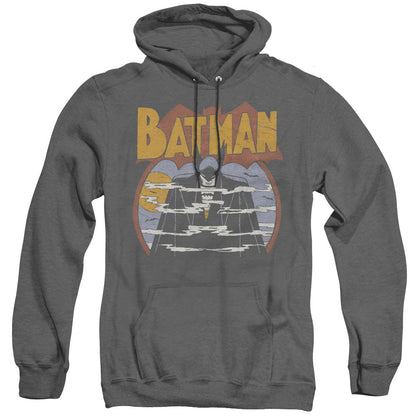 Dc Foggy Mens Heather Hoodie Black Officially Licensed
