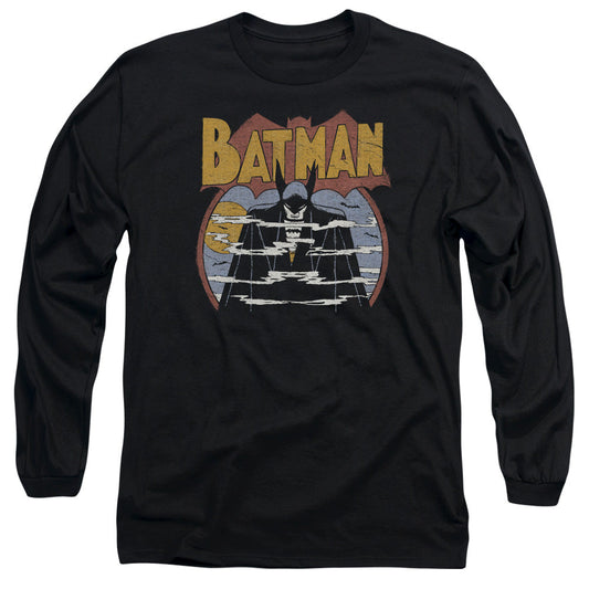 DC Comics Foggy Mens Long Sleeve Shirt Black Officially Licensed
