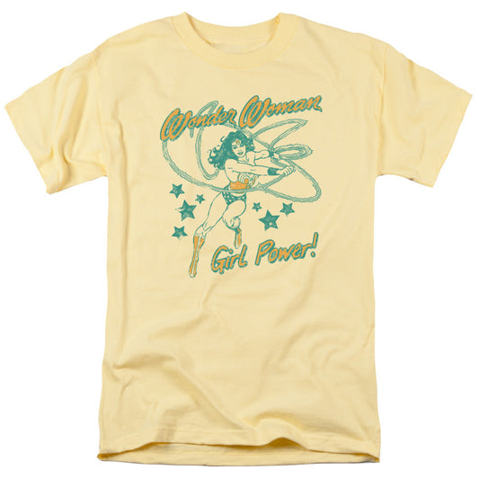 Dc Ww Girl Power Mens T Shirt Banana Officially Licensed