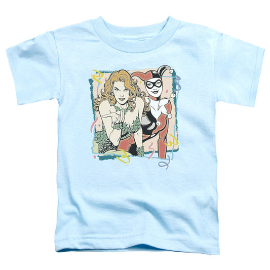 DC Comics Totally Harvey & Ivy Toddler Kids Youth T Shirt Light Blue Officially Licensed