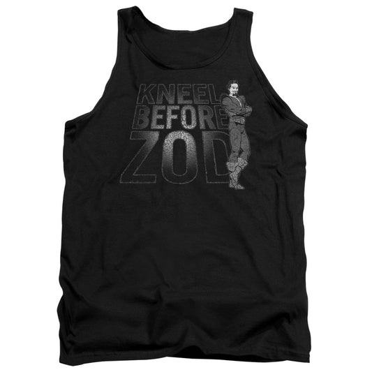 Dc Kneel Zod Mens Tank Top Shirt Black Officially Licensed