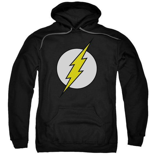 DC Comics Flash Fl Classic Mens Hoodie Black Officially Licensed