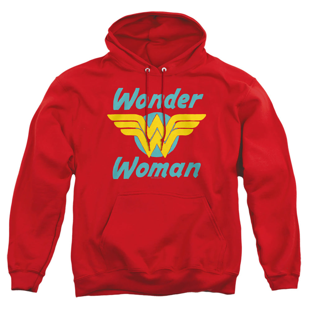 Dc Wonder Wings Mens Hoodie Red Officially Licensed