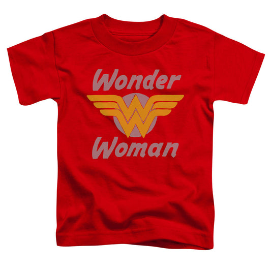 DC Comics Wonder Wings Toddler Kids Youth T Shirt Red Officially Licensed
