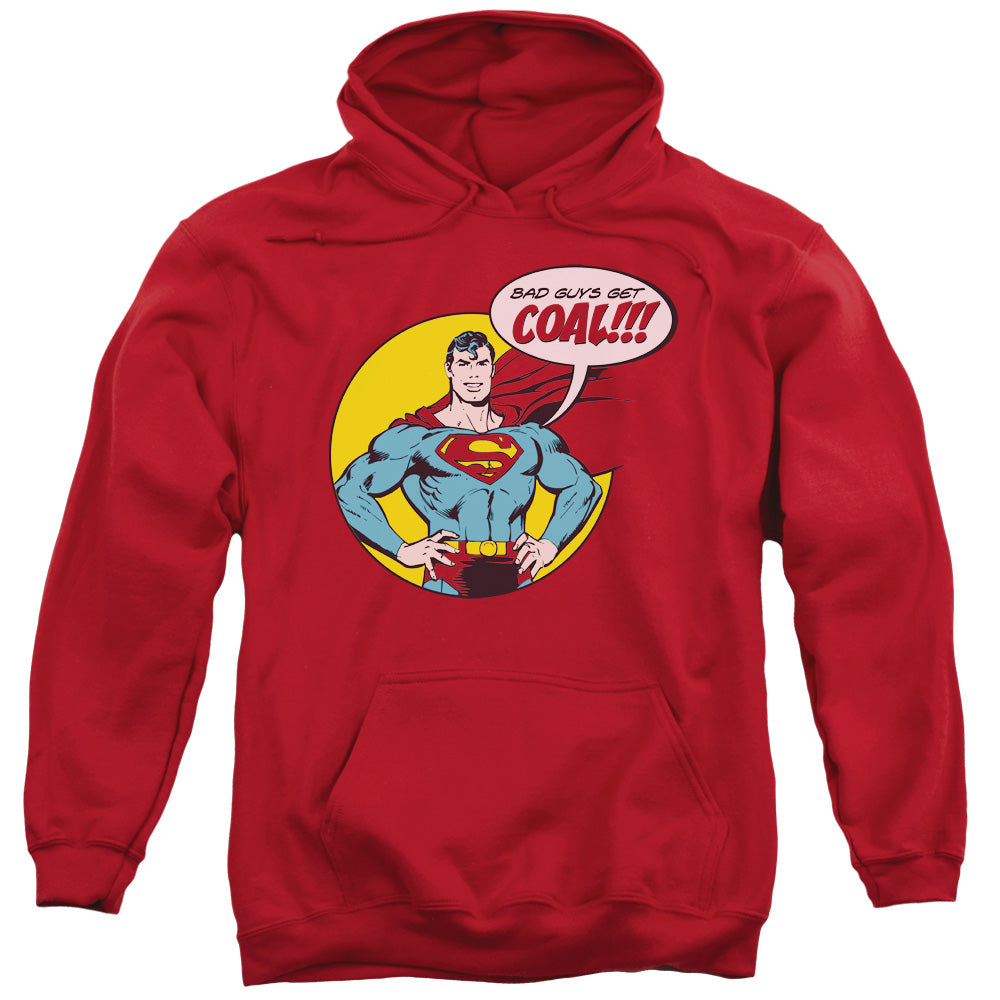 DC Comics Coal Mens Hoodie Red Officially Licensed
