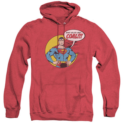 Dc Coal Mens Heather Hoodie Red Officially Licensed