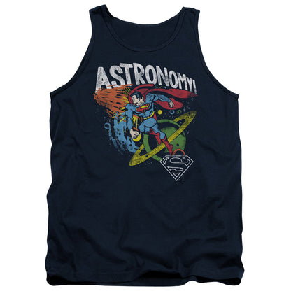 Dc Astronomy Mens Tank Top Shirt Navy Officially Licensed