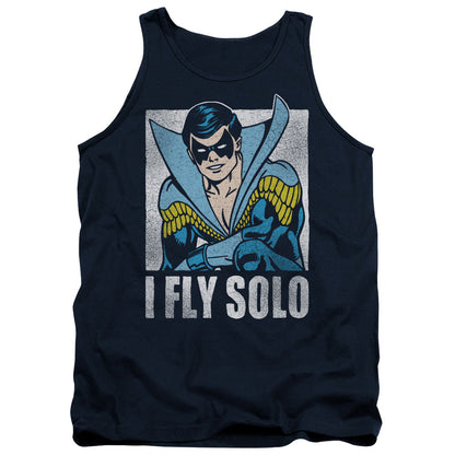 Dc Fly Solo Mens Tank Top Shirt Navy Officially Licensed