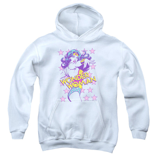 DC Comics Valiant Kids Youth Hoodie White Officially Licensed