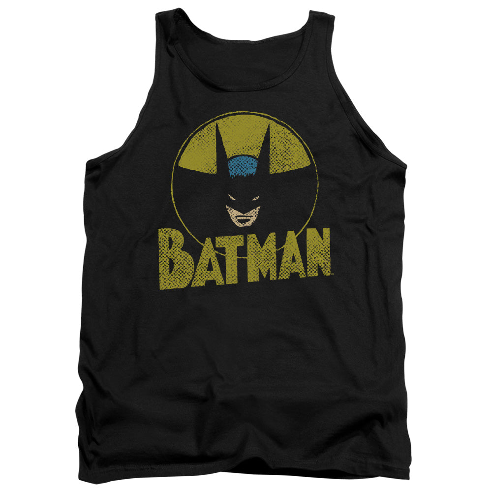 DC Comics Circle Bat Mens Tank Top Shirt Black Officially Licensed