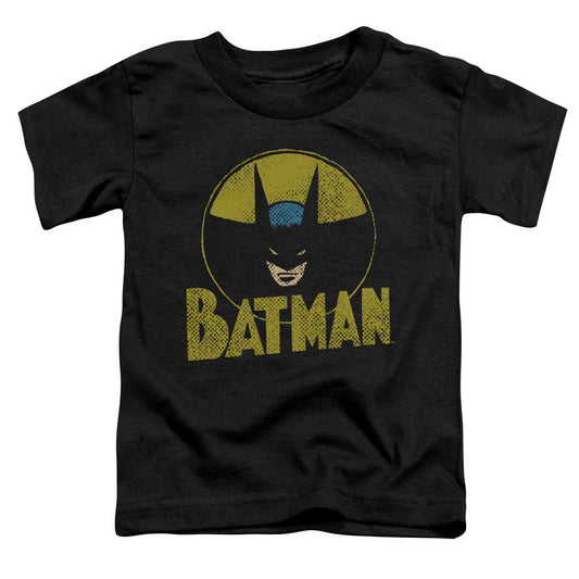 DC Comics Circle Bat Toddler Kids Youth T Shirt Black Officially Licensed