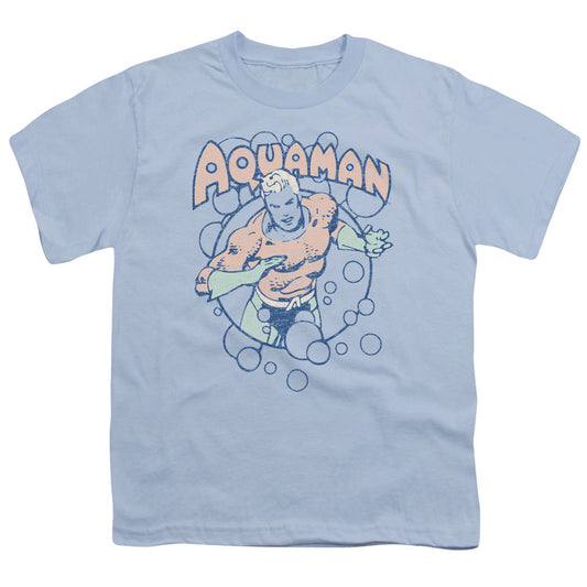 DC Comics Bubbles Kids Youth T Shirt Light Blue Officially Licensed
