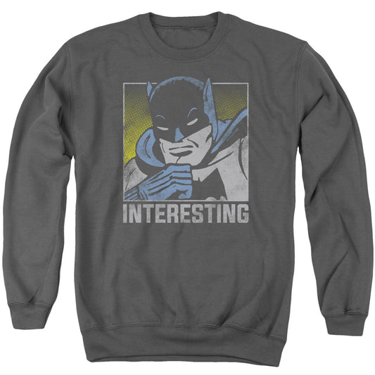 Dc Interesting Mens Crewneck Sweatshirt Charcoal