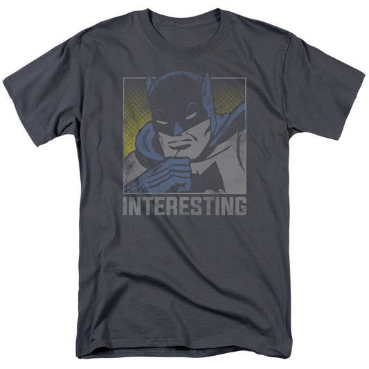 DC Comics Interesting Mens T Shirt Charcoal Officially Licensed