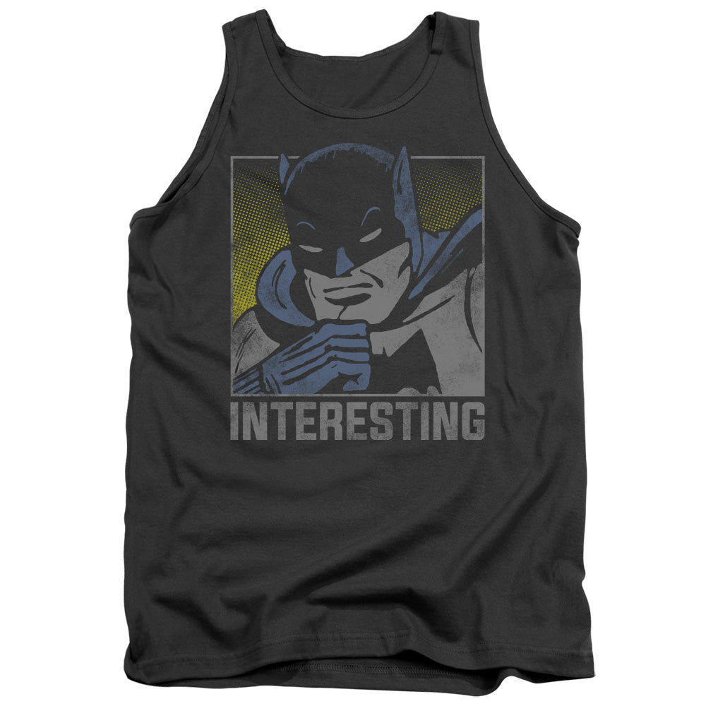 Dc Interesting Mens Tank Top Shirt Charcoal Officially Licensed