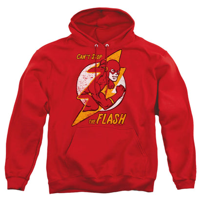 Dc Flash Flash Bolt Mens Hoodie Red Officially Licensed