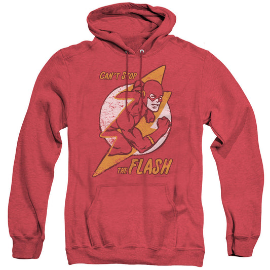 Dc Flash Flash Bolt Heather Mens Hoodie Red Officially Licensed