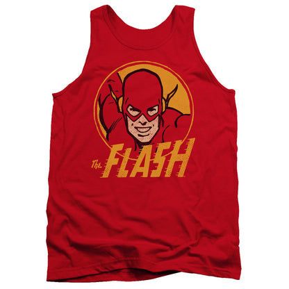Dc Flash Flash Circle Mens Tank Top Shirt Red Officially Licensed