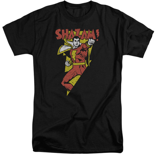 Dc In Bolt Mens Tall T Shirt Black Officially Licensed