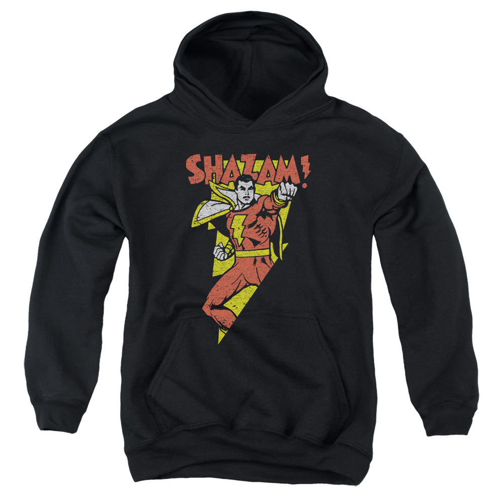 DC Comics in Bolt Kids Youth Hoodie Black Officially Licensed