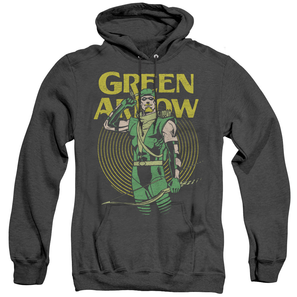 Dc Pull Heather Mens Hoodie Black Officially Licensed
