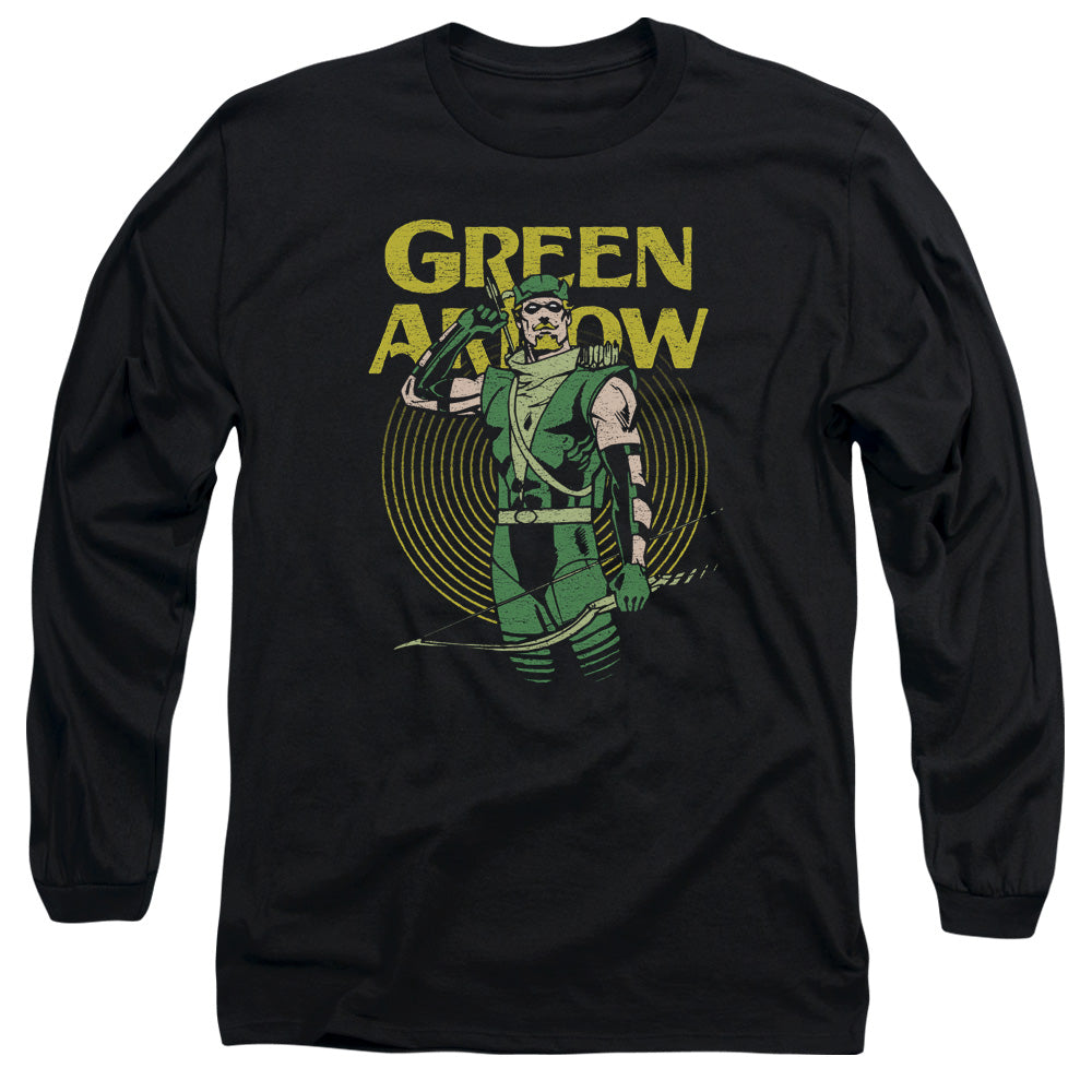 Dc Pull Mens Long Sleeve Shirt Black Officially Licensed
