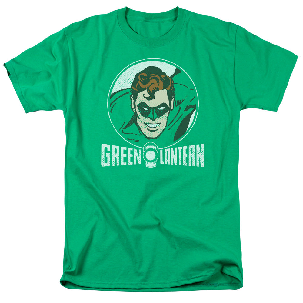 DC Comics Lantern Circle Mens T Shirt Kelly Green Officially Licensed
