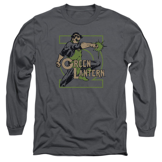 DC Comics Ring Power Mens Long Sleeve Shirt Charcoal Officially Licensed