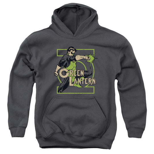 DC Comics Ring Power Kids Youth Hoodie Charcoal Officially Licensed