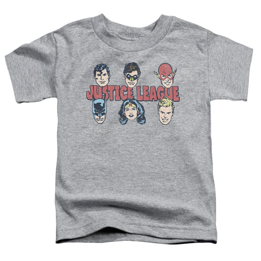 DC Comics Justice Lineup Toddler Kids Youth T Shirt Athletic Heather Officially Licensed