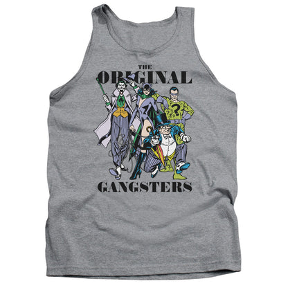 Dc Original Gangsters Mens Tank Top Shirt Athletic Heather Officially Licensed