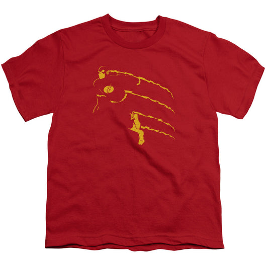 DC Comics Flash Flash Min Kids Youth T Shirt Red Officially Licensed