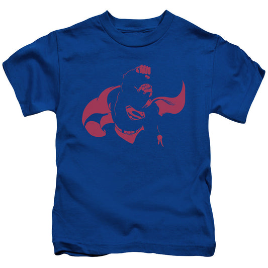 DC Comics Super Min Juvenile Kids Youth T Shirt Royal Blue Officially Licensed