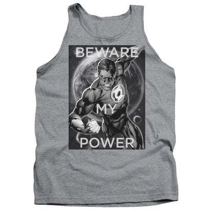 Dc Power Mens Tank Top Shirt Athletic Heather Officially Licensed
