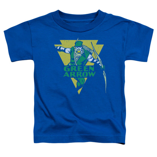 DC Comics Distressed Arrow Toddler Kids Youth T Shirt Royal Blue Officially Licensed