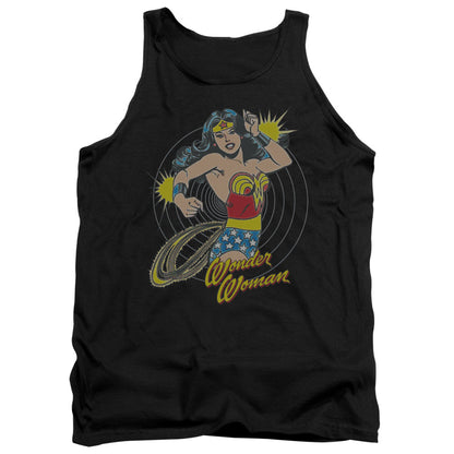 Dc Spinning Mens Tank Top Shirt Black Officially Licensed