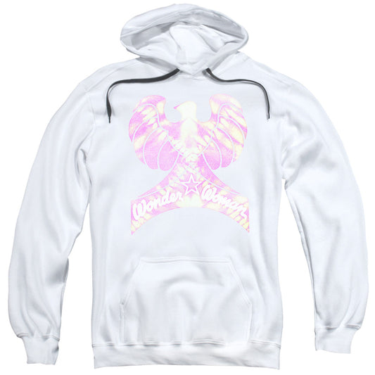 DC Comics Wonder Bird Mens Hoodie White Officially Licensed