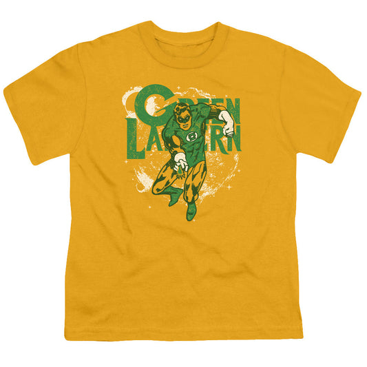 DC Comics Coic Strip Kids Youth T Shirt Gold Officially Licensed