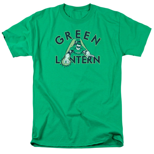 DC Comics in Flight Mens T Shirt Kelly Green Officially Licensed