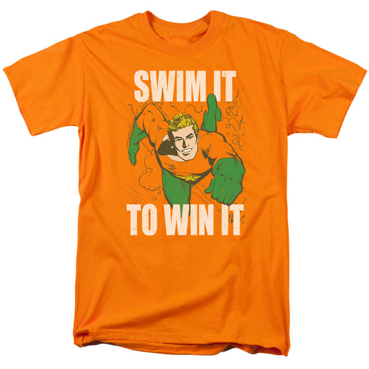 Dc Swim It Mens T Shirt Orange Officially Licensed