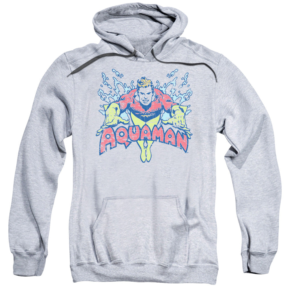 DC Comics Splish Splash Mens Hoodie Athletic Heather Officially Licensed