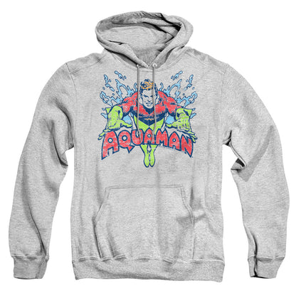 Dc Splish Splash Mens Hoodie Athletic Heather Officially Licensed