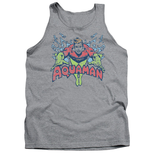 DC Comics Splish Splash Mens Tank Top Shirt Athletic Heather Officially Licensed