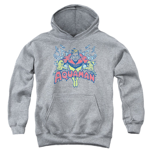 DC Comics Splish Splash Kids Youth Hoodie Athletic Heather Officially Licensed