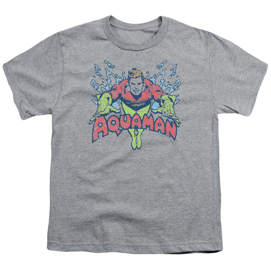 DC Comics Splish Splash Kids Youth T Shirt Athletic Heather Officially Licensed